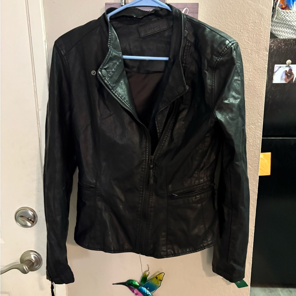 Blanca Classic Black Leather Jacket - Picture 1 of 7